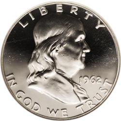 1962 50C PR69 Ultra Cameo NGC. Outstanding white-on-bl 