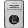 1966 50C SMS MS66 Ultra Cameo NGC. Strong contrast and 