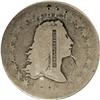 1795 $1 Flowing Hair, Two Leaves--Double Struck, Counte 