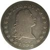 1795 S$1 Flowing Hair, Two Leaves Fine 12 NGC. 