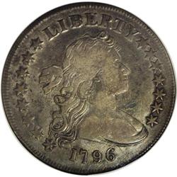 1796 S$1 Large Date, Small Letters Fine 12 NGC. 