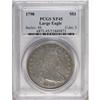 Image 3 : 1798 S$1 Large Eagle, Close Date XF45 PCGS. B-27, BB-1 