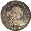 Image 1 : 1799 S$1 VF20 PCGS. B-10, BB-163, R.2. Die State I. Re 