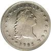 Image 1 : 1795 S$1 Flowing Hair, Three Leaves XF45 NGC. B-5, BB- 