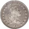 Image 3 : 1795 S$1 Flowing Hair, Three Leaves, Silver Plug--Repa 