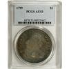 Image 3 : 1799 S$1 AU53 PCGS. B-21, BB-169, R.3. Die State V. Bo 