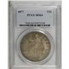 Image 3 : 1877 T$1 MS64 PCGS. Rich sea-green and golden-brown to 
