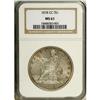 Image 3 : 1878-CC T$1 MS61 NGC. The passage of the Bland-Allison 