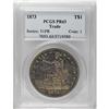 Image 3 : 1873 T$1 PR63 PCGS. Dramatic golden-brown, lilac, and 