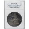 Image 1 : 1875 T$1 --Scratched--ANACS. PR60 Details. Type One Rev 
