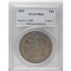 Image 3 : 1875 T$1 PR64 PCGS. Type One Reverse. The 1875 is scar 