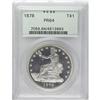 Image 3 : 1878 T$1 PR64 PCGS. This year marks the first in which 