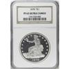 Image 3 : 1878 T$1 PR63 Ultra Cameo NGC. First of the proof-only 