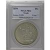 Image 1 : 1879 T$1 PR62 PCGS. Hazy gray patina saturates the obv 