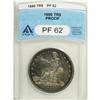 Image 1 : 1880 T$1 PR62 ANACS. A deeply reflective example of th 