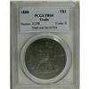 Image 3 : 1880 T$1 PR64 PCGS. An attractively toned proof-only T 