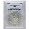 Image 3 : 1880 T$1 PR62 Cameo PCGS. The second of five distinctl 