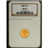 Image 3 : 1888 G$1 MS67 NGC. A highly lustrous and suitably stru 