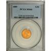 Image 3 : 1889 G$1 MS66 PCGS. The Act of September 26, 1890, clo 