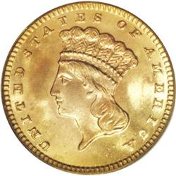 1889 G$1 MS67 PCGS. A Superb Gem specimen, this exampl 