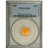 Image 3 : 1889 G$1 MS67 PCGS. A Superb Gem specimen, this exampl 