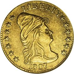 1807 $2 1/2 --Ex-Jewelry, Cleaned--ANACS. AU50 Details. 