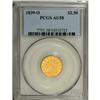 Image 3 : 1839-O $2 1/2 AU58 PCGS. High Date, Wide Fraction. Bre 