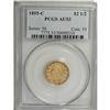 Image 3 : 1855-C $2 1/2 AU53 PCGS. This low-mintage issue has su 