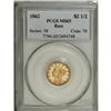 Image 3 : 1862 $2 1/2 MS63 PCGS. Ex: Bass. An original example w 