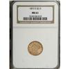 Image 3 : 1873-S $2 1/2 MS61 NGC. A softly lustrous and typicall 