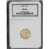 Image 1 : 1907 $2 1/2 MS64 NGC. Choice and highly lustrous, this 