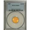 Image 3 : 1907 $2 1/2 MS67 PCGS. The remarkable Superb Gem quali 
