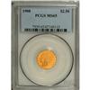 Image 3 : 1908 $2 1/2 MS65 PCGS. The first year of issue for Bel 