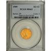 Image 1 : 1909 $2 1/2 MS63 PCGS. Well struck with soft, satiny l 
