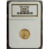 Image 1 : 1914-D $2 1/2 MS63 NGC. A lustrous peach-gold example 