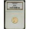 Image 1 : 1925-D $2 1/2 MS64 NGC. A bright near-Gem that sports 