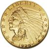1925-D $2 1/2 MS65 NGC. A mustard-gold piece that exhi 
