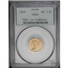 Image 1 : 1928 $2 1/2 MS64 PCGS. A well struck yellow-orange exa 