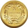 Image 2 : 1854 $3 MS61 NGC. Uncommonly appealing for the grade, 