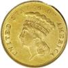 Image 1 : 1855 $3 MS62 PCGS. Mintage of the 1855 issue was less 