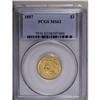 Image 3 : 1857 $3 MS62 PCGS. One of the more available of the ea 