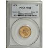 Image 3 : 1871 $3 MS62 PCGS. Despite the low mintage of 1,300 bu 