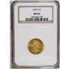 Image 3 : 1878 $3 MS64 NGC. This lovely near-Gem has a pleasing, 