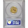 Image 4 : 1878 $3 MS64 PCGS. The appealing golden surfaces displ 