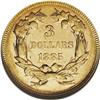 Image 2 : 1885 $3 AU55 Prooflike NGC. Bright prooflike luster do 