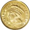 Image 1 : 1888 $3 MS64 PCGS. A sharp and lustrous example of thi 