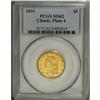 Image 3 : 1834 $5 Plain 4 MS62 PCGS. Second Head, Breen-6502, Mc 