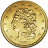 Image 1 : 1838 $5 MS63 NGC. This is the final year of the Classi 