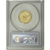 Image 4 : 1844-C $5 AU58 PCGS. Variety 7-D. A smooth yellow-gold 