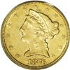 Image 1 : 1876 $5 XF45 PCGS. In 1876, Gold coins did not circula 